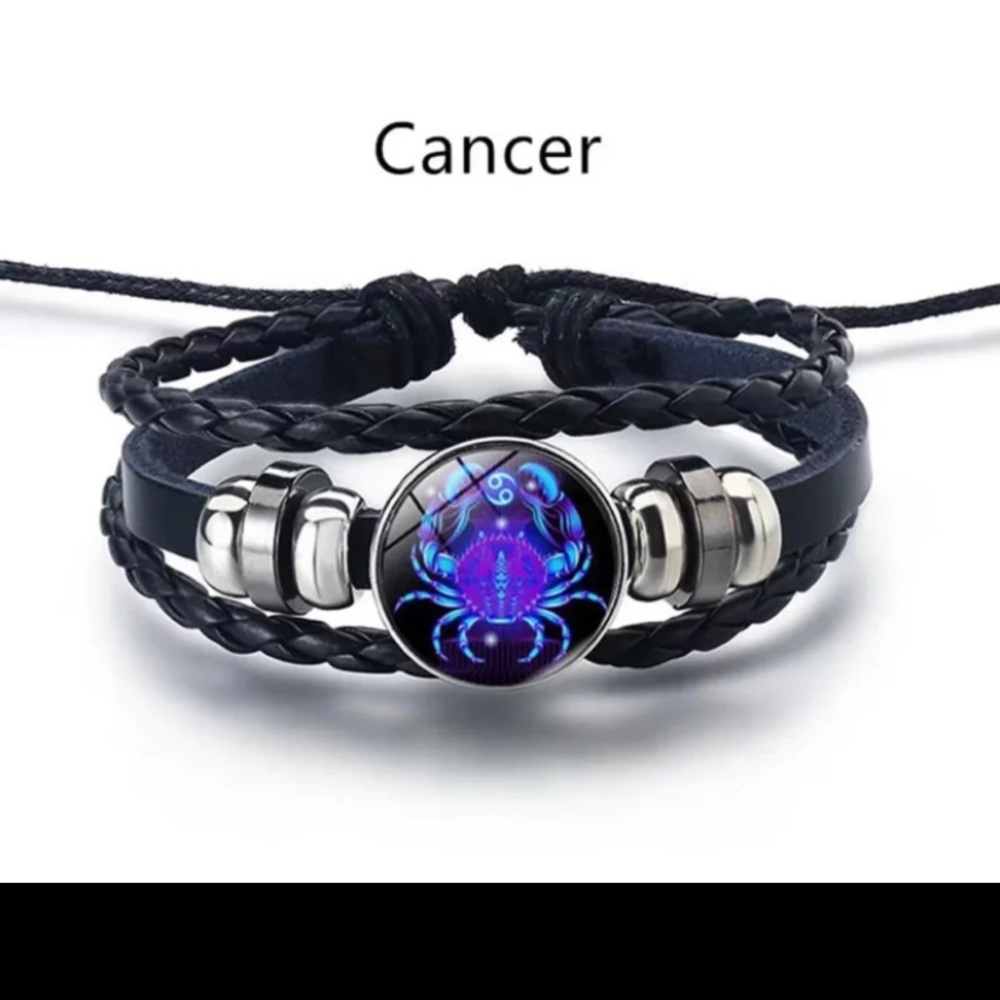 Cancer Zodiac Charm Bracelet New